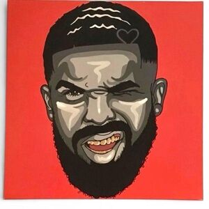 COPY - Drake Portrait painting